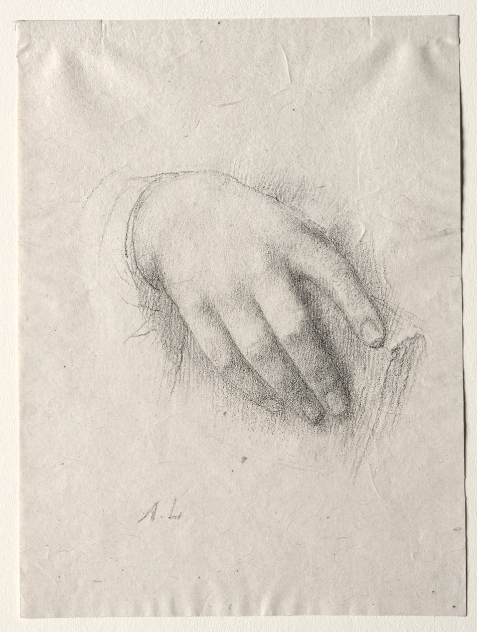 Studium rąk autorstwa Alphonse Legros