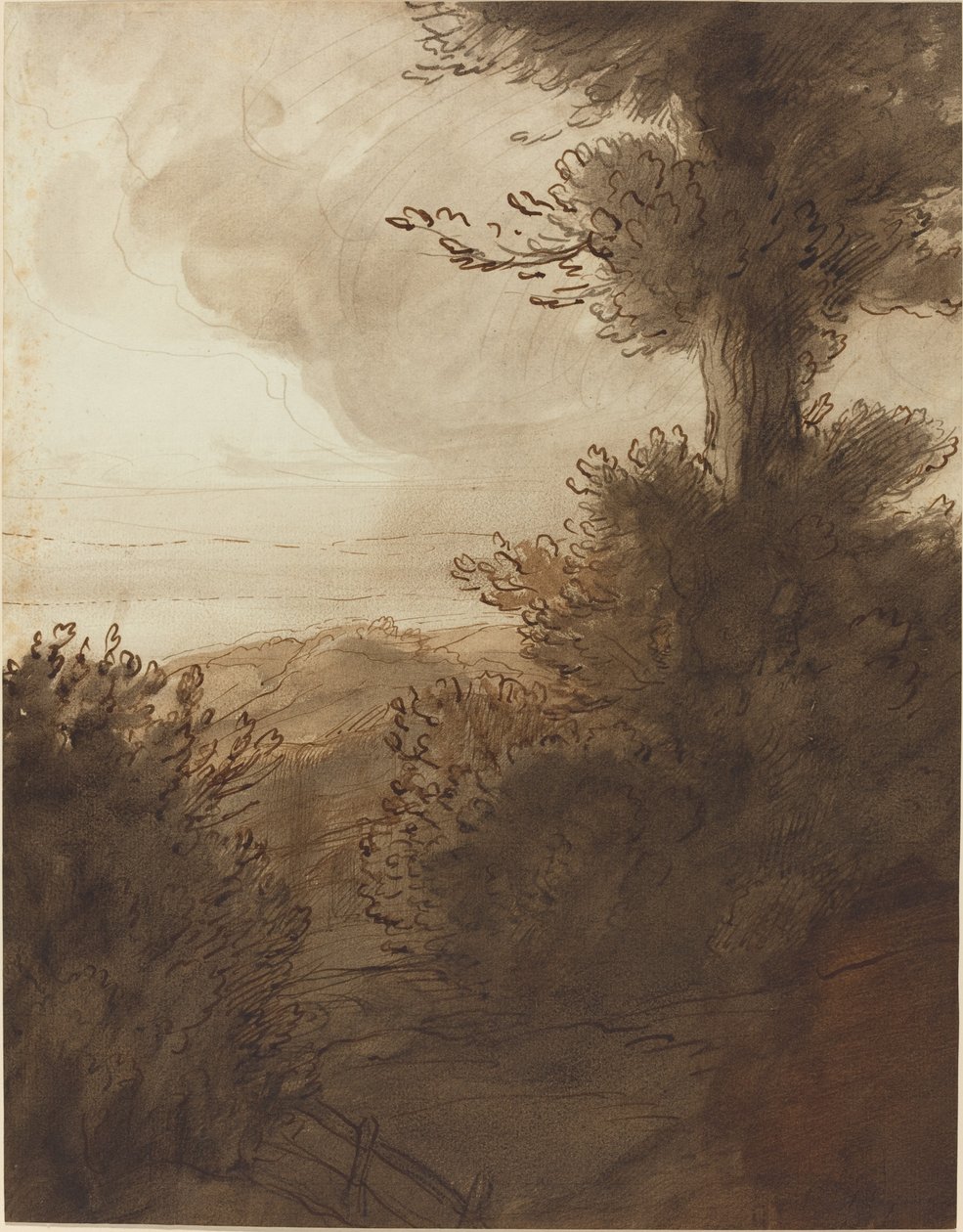 Wielkie Drzewo autorstwa Alphonse Legros