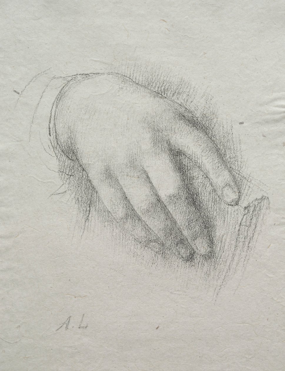 Ręka Nory E. Legrosa. autorstwa Alphonse Legros