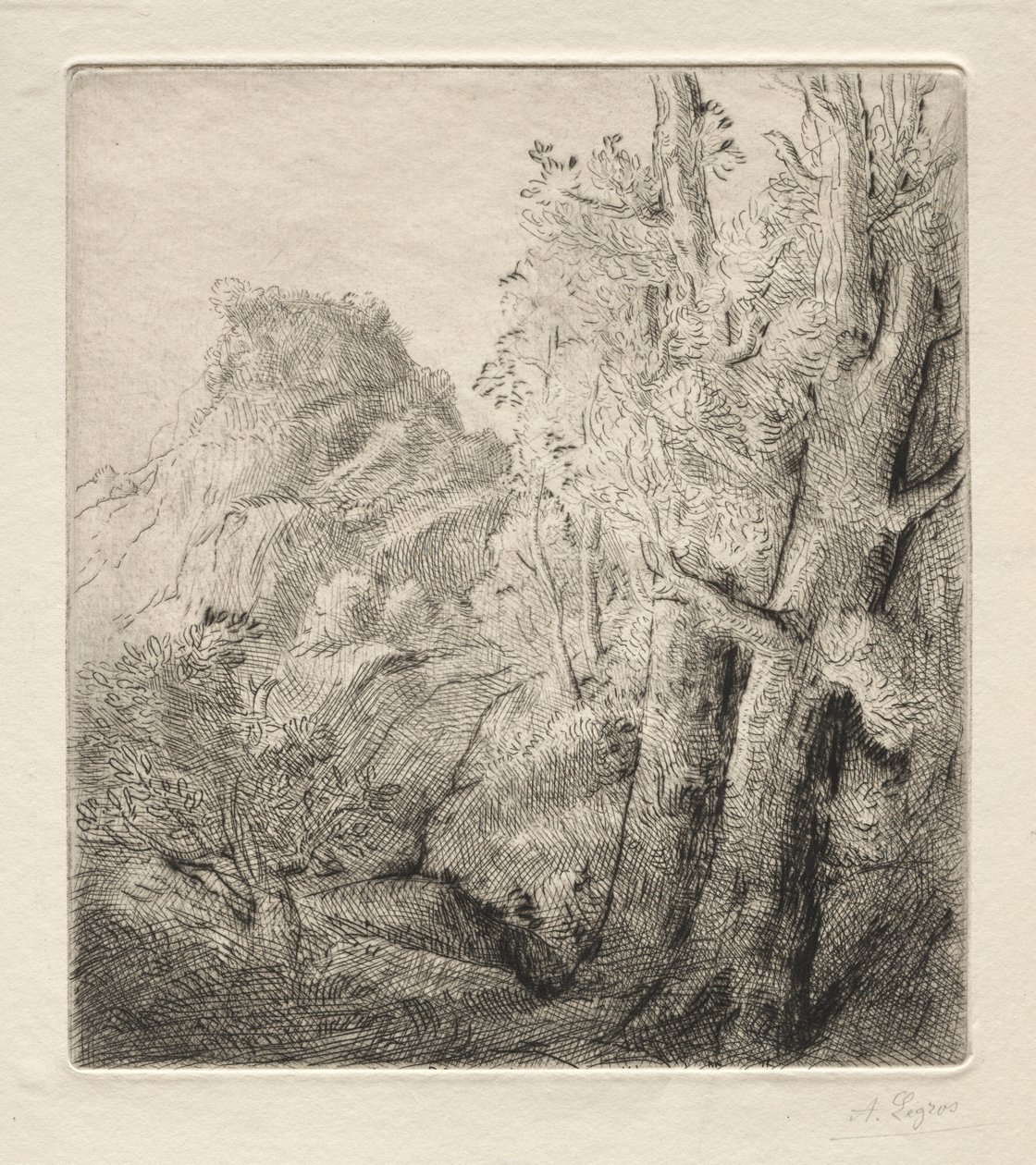 Stare Miasto. autorstwa Alphonse Legros
