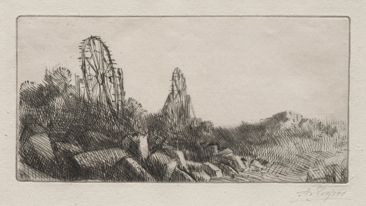 Stare kamieniołomy w Montrouge. autorstwa Alphonse Legros