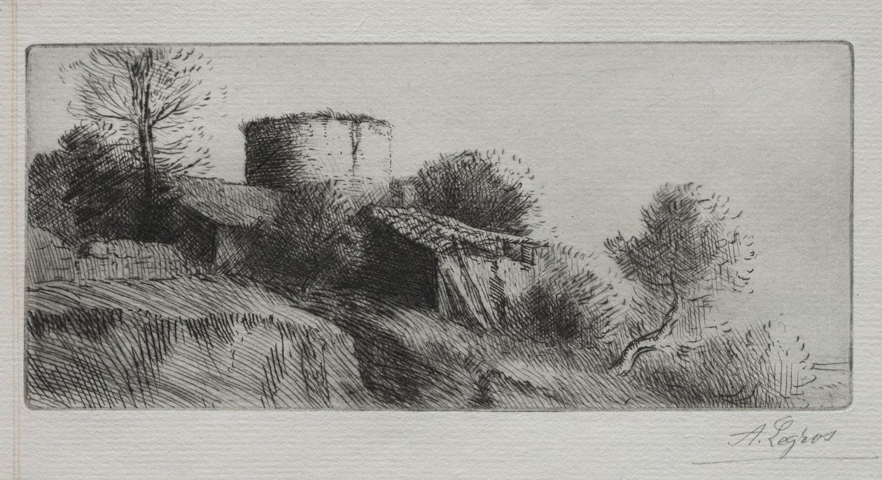 Wieża Gołębi. autorstwa Alphonse Legros