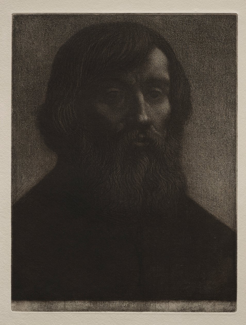 Poeta. autorstwa Alphonse Legros