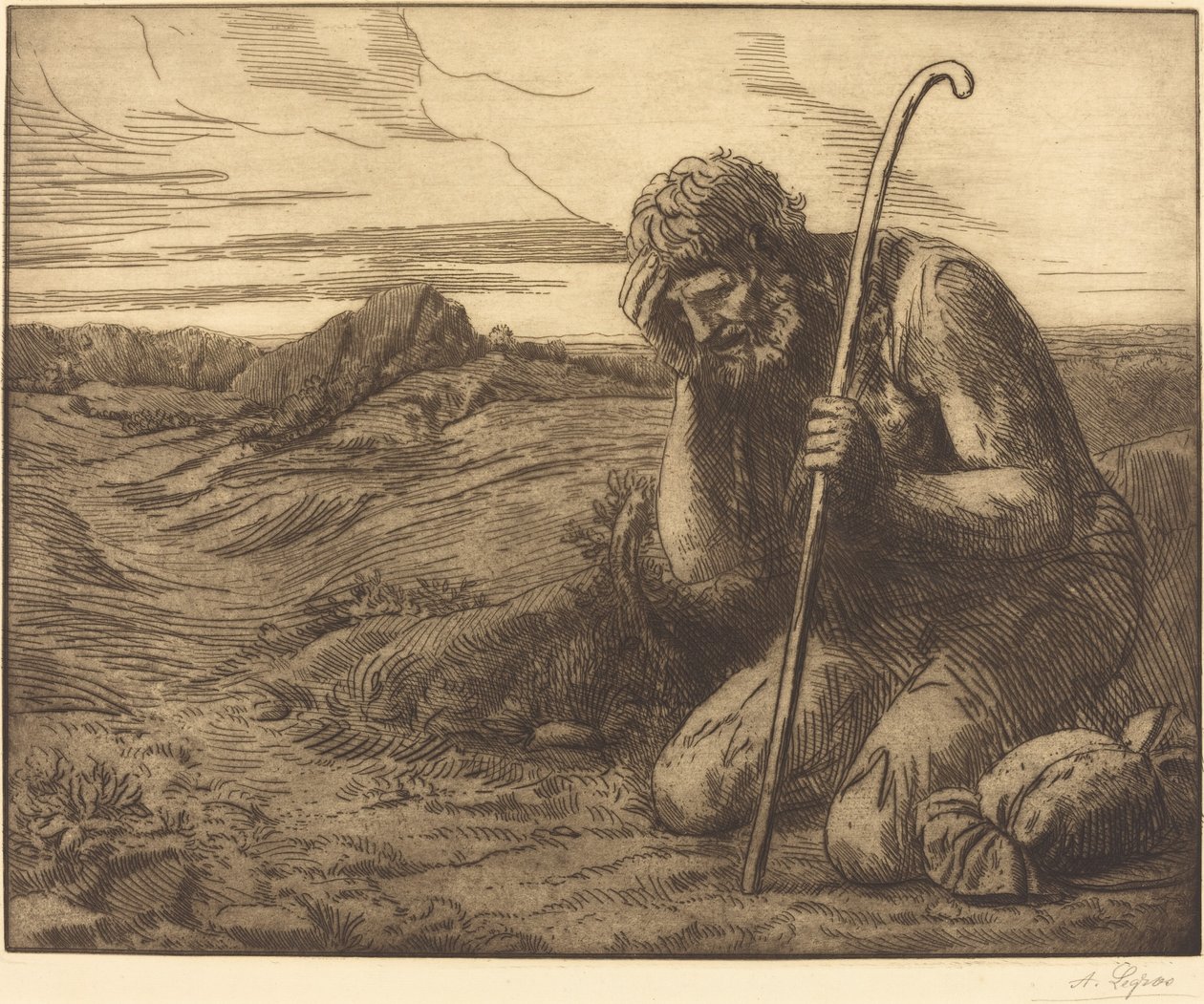 Syn marnotrawny, płyta szósta Syn marnotrawny. autorstwa Alphonse Legros