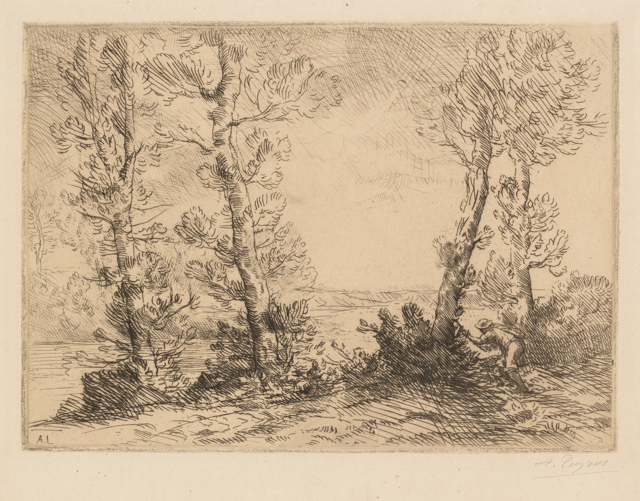 Rybak Łososia autorstwa Alphonse Legros