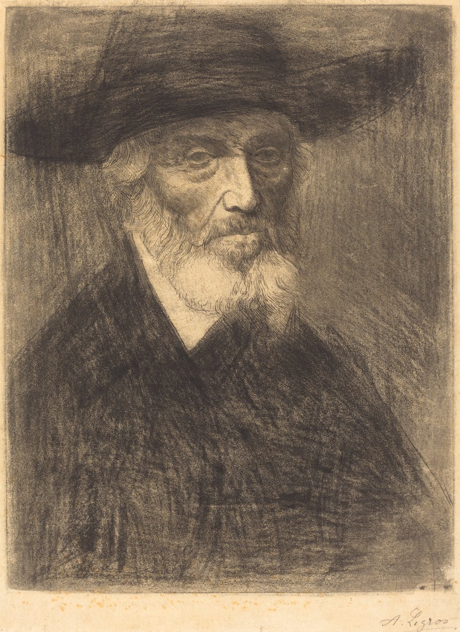 Thomas Carlyle autorstwa Alphonse Legros