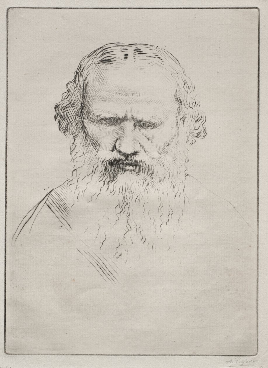 Tołstoj autorstwa Alphonse Legros