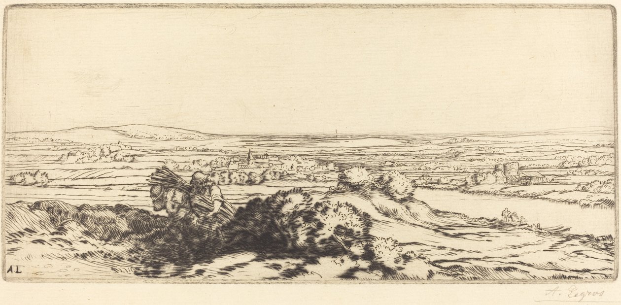 Dolina Wydm (Dolina Wydm) autorstwa Alphonse Legros