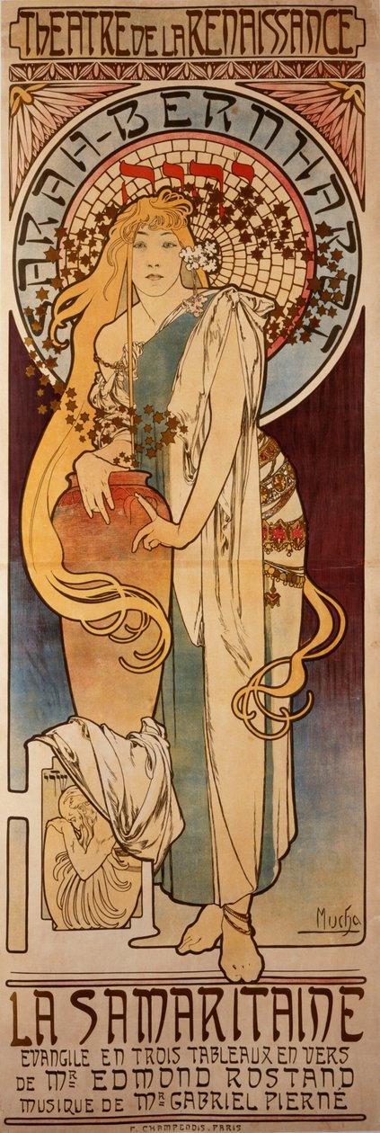 Samarytanin, 1897 autorstwa Alphonse Mucha