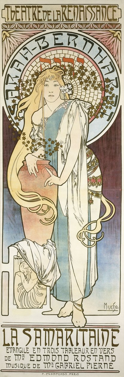 Samarytanin, 1897 autorstwa Alphonse Mucha