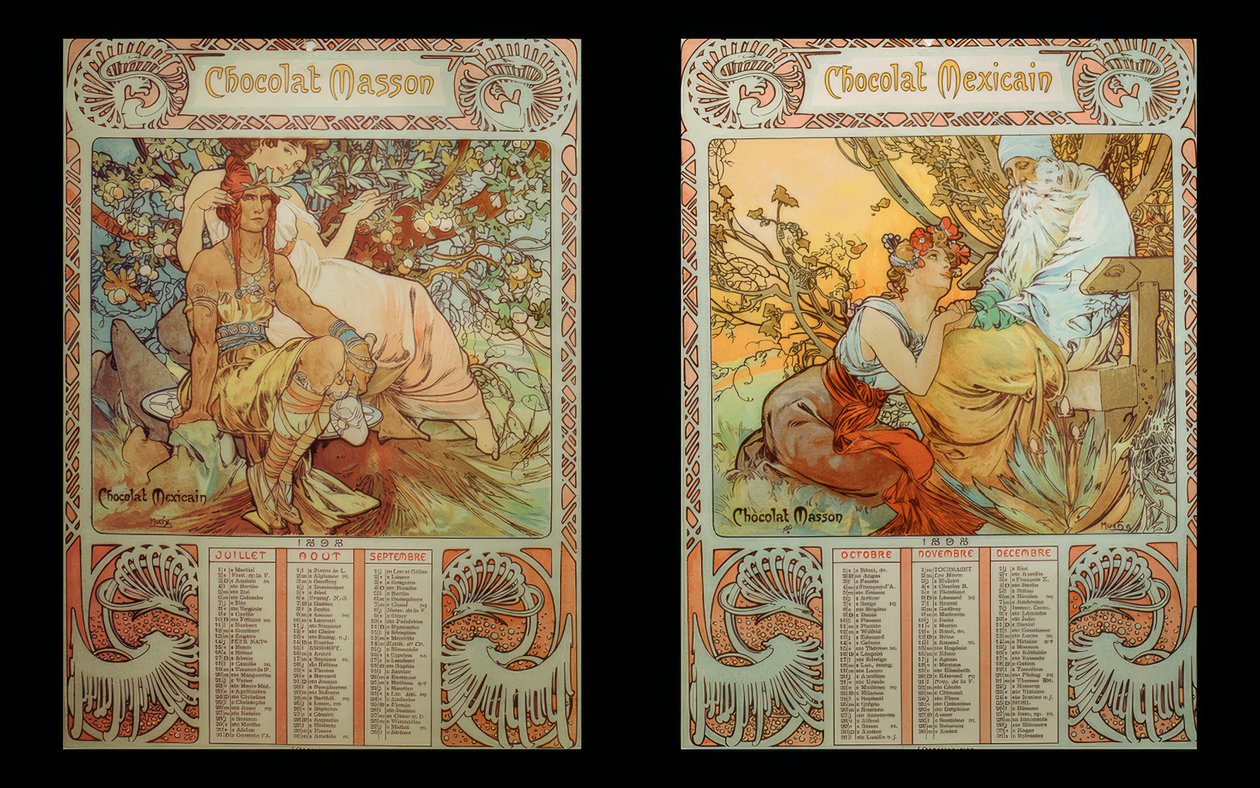 Czekolada Masson autorstwa Alphonse Mucha