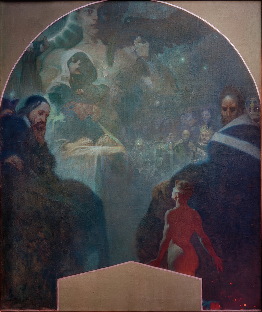 Ofiara autorstwa Alphonse Mucha