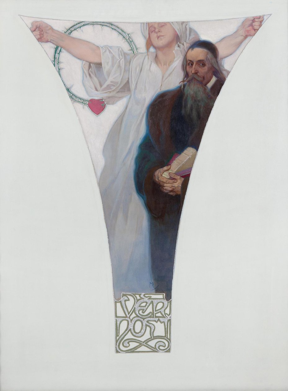 Jan Amos Komeński, 1911 autorstwa Alphonse Mucha