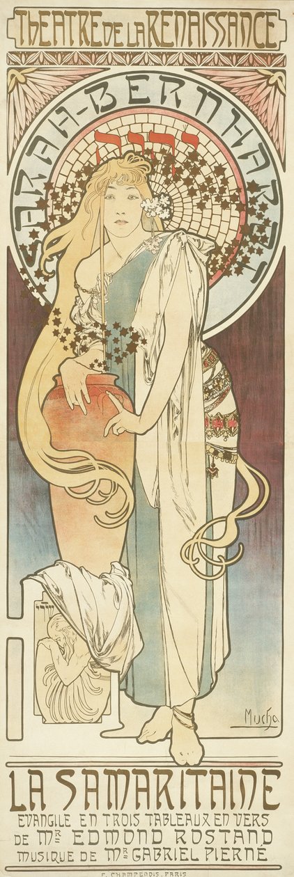 Samarytanin, 1897 autorstwa Alphonse Mucha