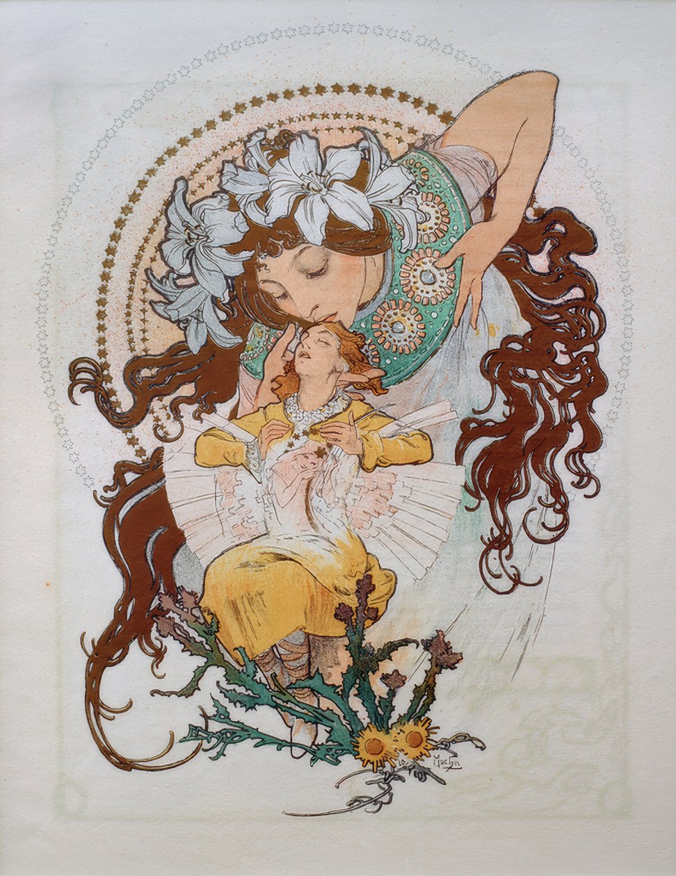 R. de Flers, Ilsee / Ill. v. Mucha autorstwa Alphonse Mucha