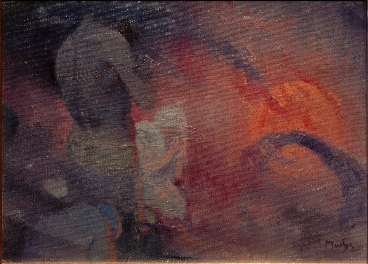 Reprezentacja symboliczna autorstwa Alphonse Mucha