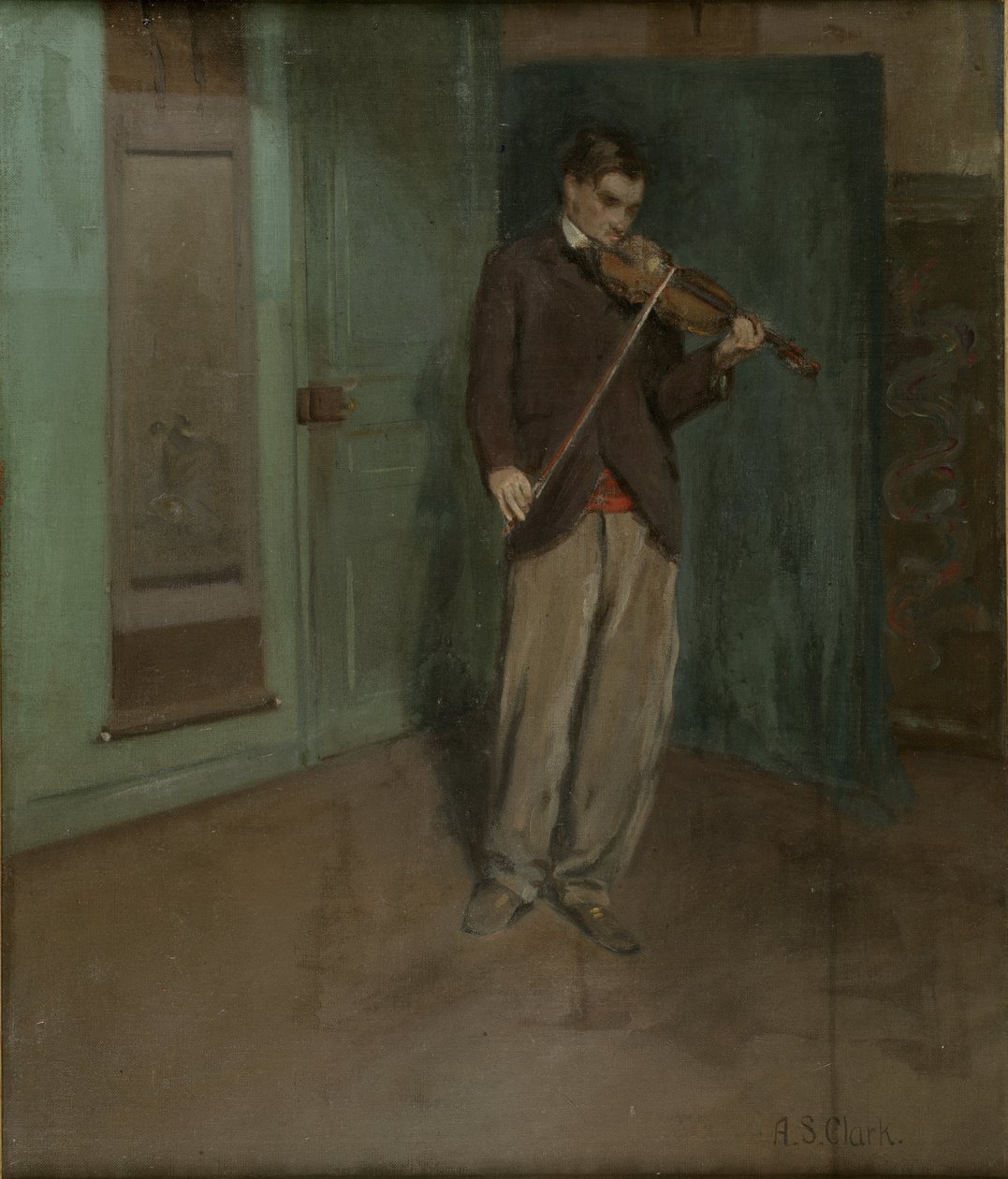 Skrzypek autorstwa Alson Skinner Clark