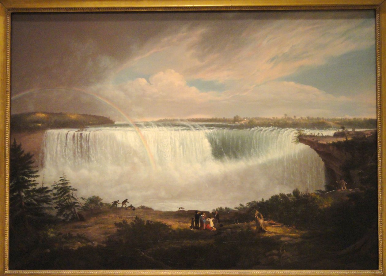 Wielki Spadek Podkowy, Niagara autorstwa Alvan Fisher