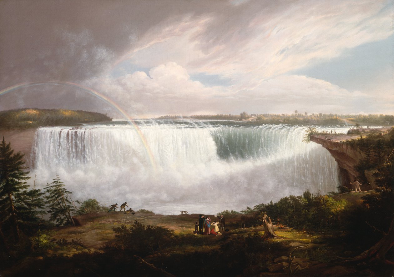 Wielki Upadek Podkowy, Niagara, 1820. autorstwa Alvan Fisher