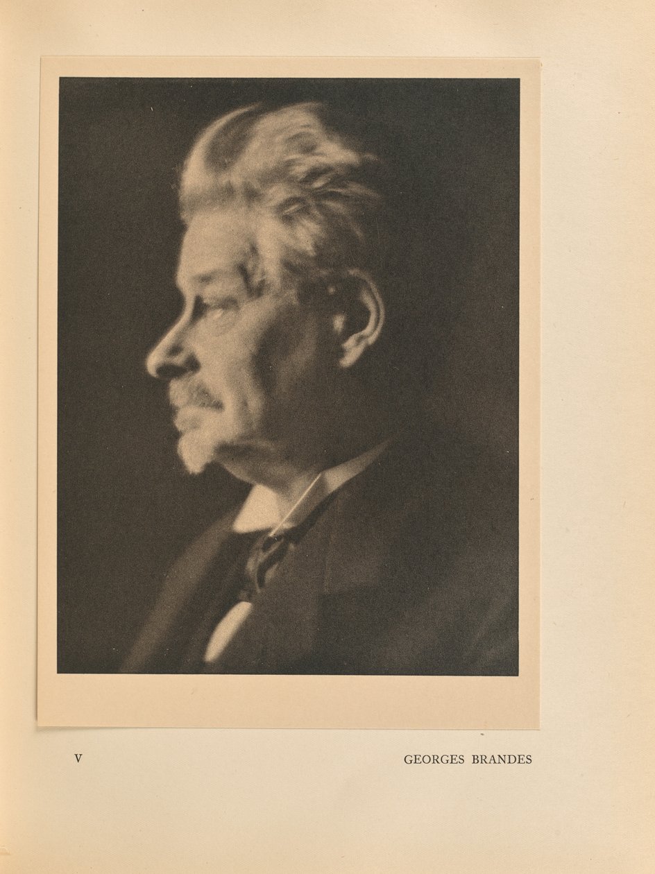 George Brandes autorstwa Alvin Langdon Coburn