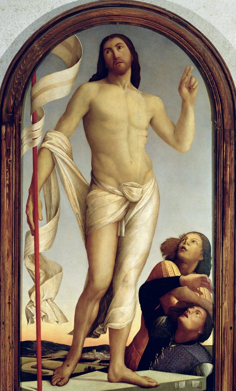 Zmartwychwstanie (panel) autorstwa Alvise Vivarini