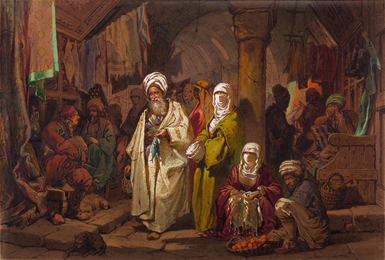 Wielki Bazar autorstwa Amadeo Preziosi