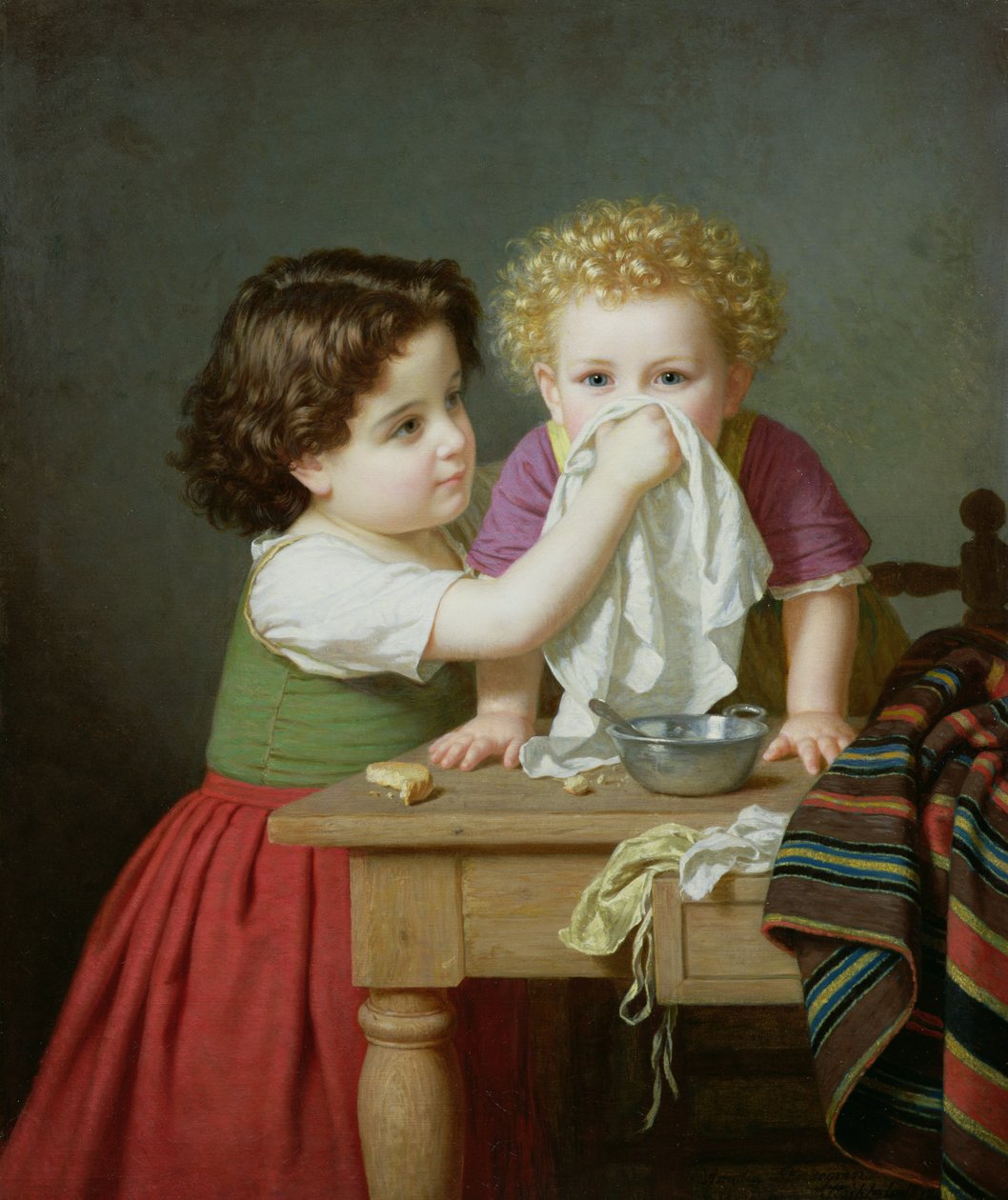 Instynkt macierzyński, 1872 autorstwa Amalia Lindegren