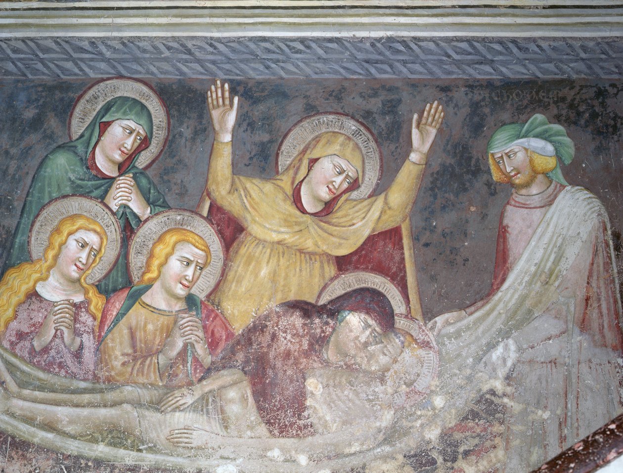 Złożenie do grobu Chrystusa autorstwa Ambrogio Bondone Giotto