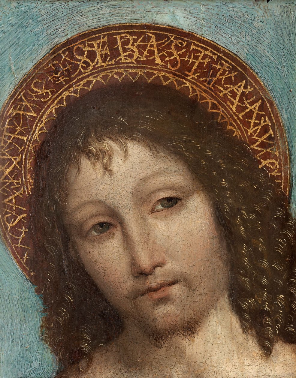 Św. Sebastian autorstwa Ambrogio Bergognone
