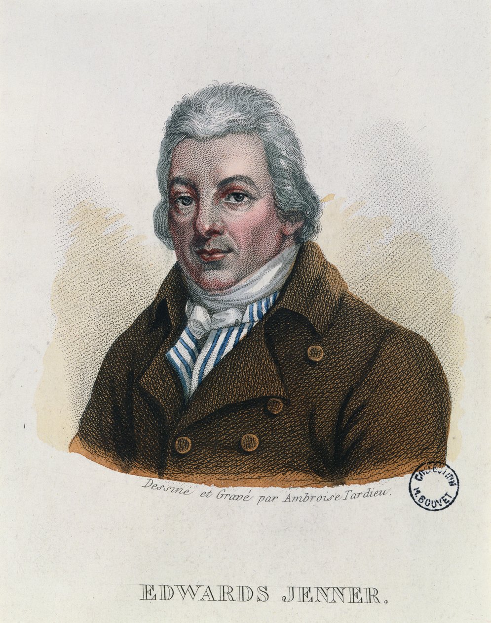 Portret Edwarda Jennera (1749-1823) autorstwa Ambroise Tardieu