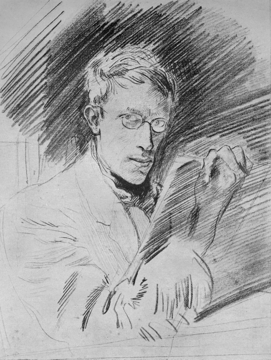 Portret artysty, c1912 1935 autorstwa Ambrose McEvoy