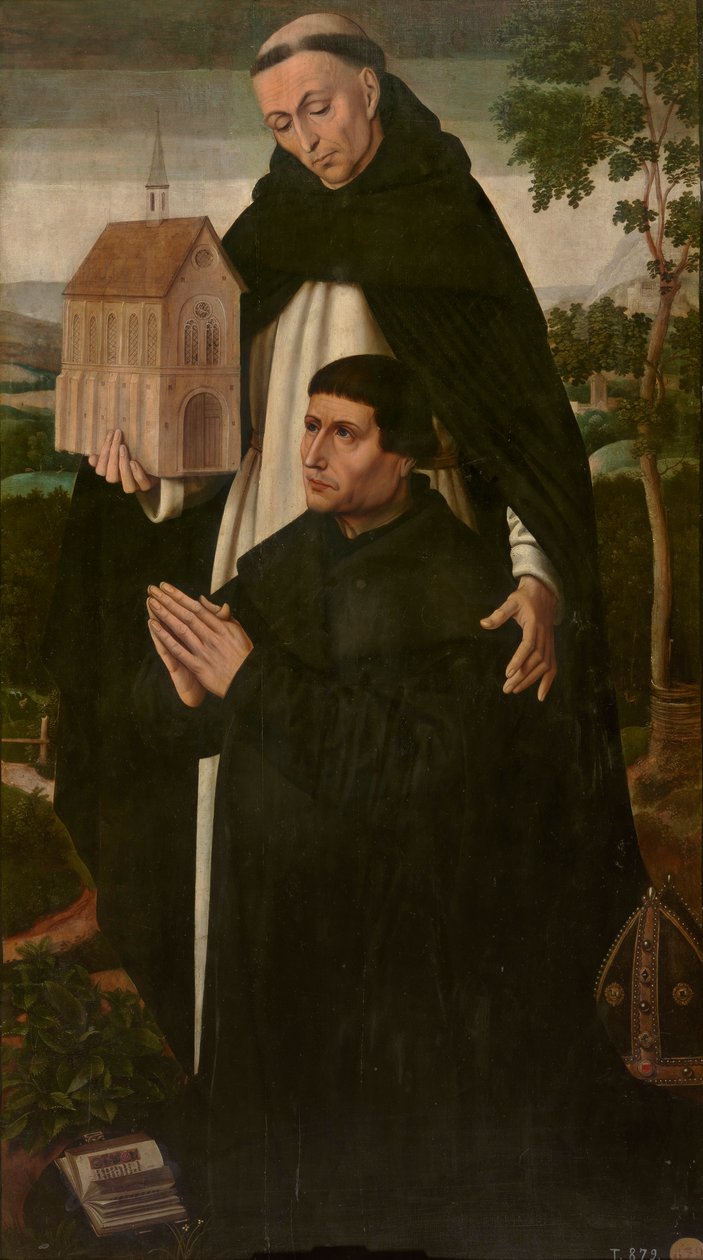 Tomasz i darczyńca autorstwa Ambrosius Benson