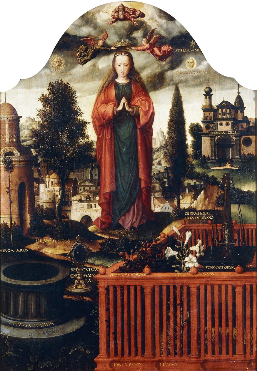 Niepokalane Poczęcie, autorstwa Ambrosius Benson