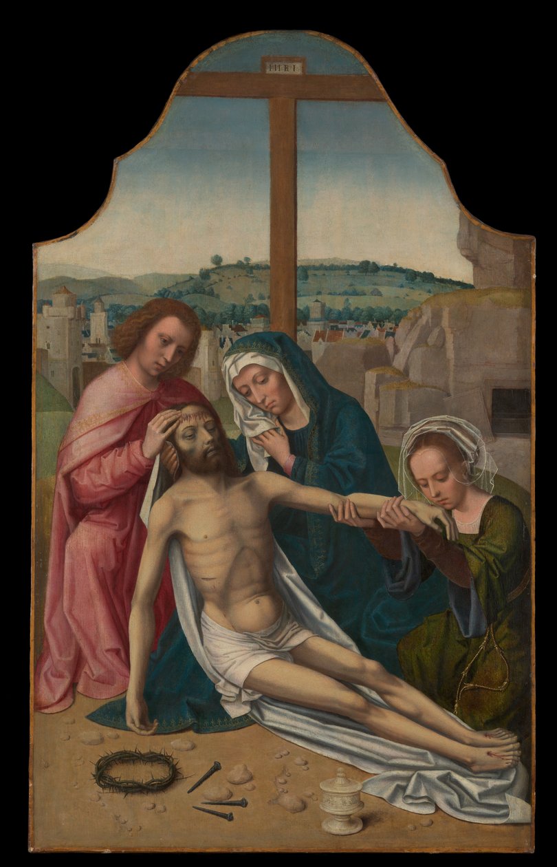 Lamentacja, ca. 1520-25. autorstwa Ambrosius Benson