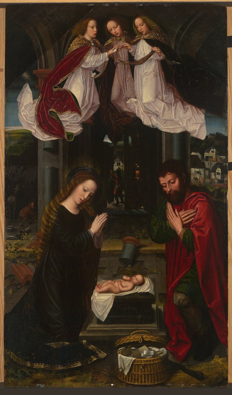 Narodzenie Chrystusa autorstwa Ambrosius Benson
