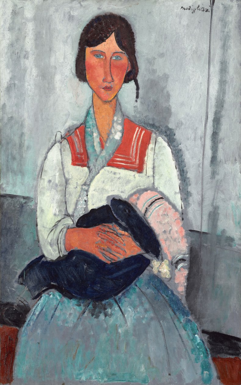 Cyganka z dzieckiem autorstwa Amedeo Modigliani
