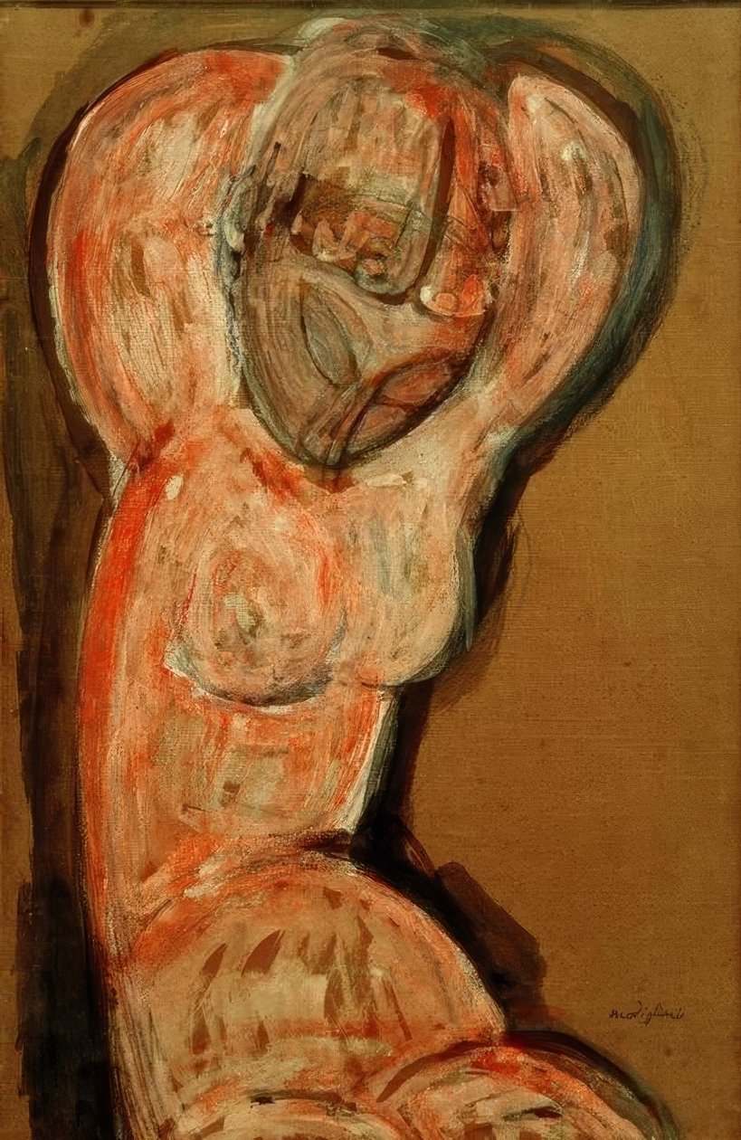 plan pracy autorstwa Amedeo Modigliani