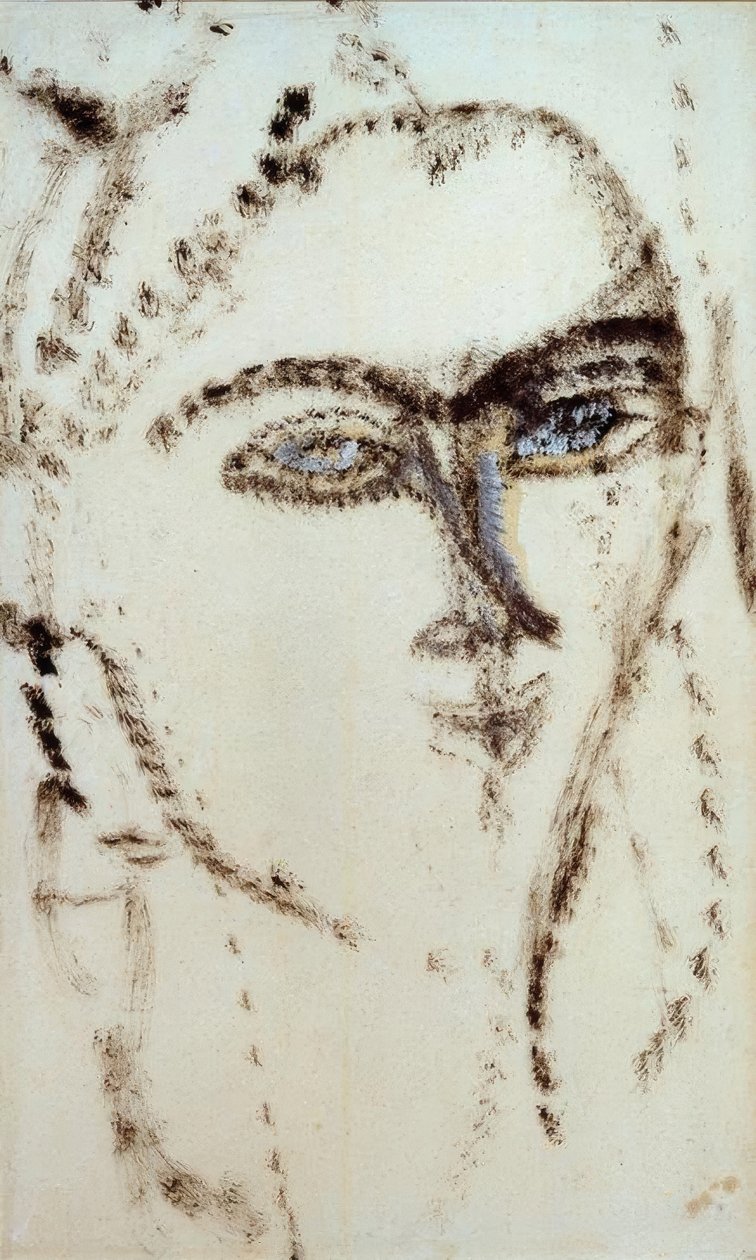 Portret kobiety (Kiki (?)) autorstwa Amedeo Modigliani