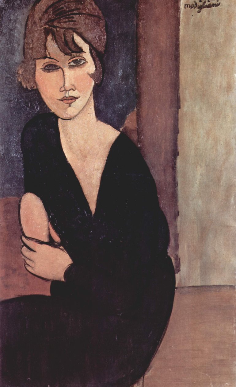 Portret Madame Reynouard autorstwa Amedeo Modigliani