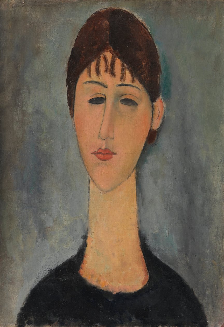 Portrait of Mme Zborowska autorstwa Amedeo Modigliani