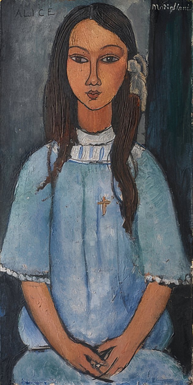Alicja. 1918 autorstwa Amedeo Modigliani
