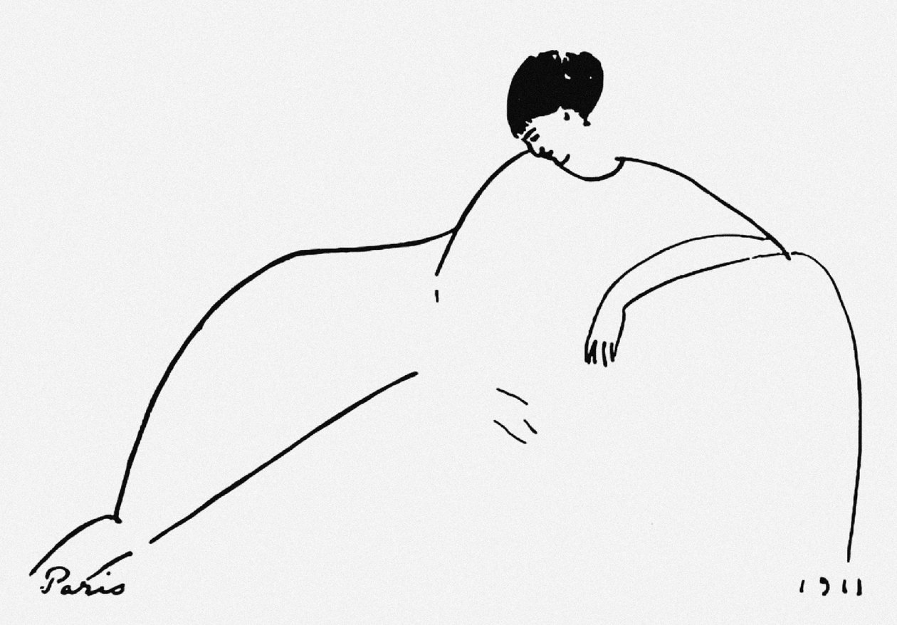 Anna Ekmatowa, autorstwa Amedeo Modigliani
