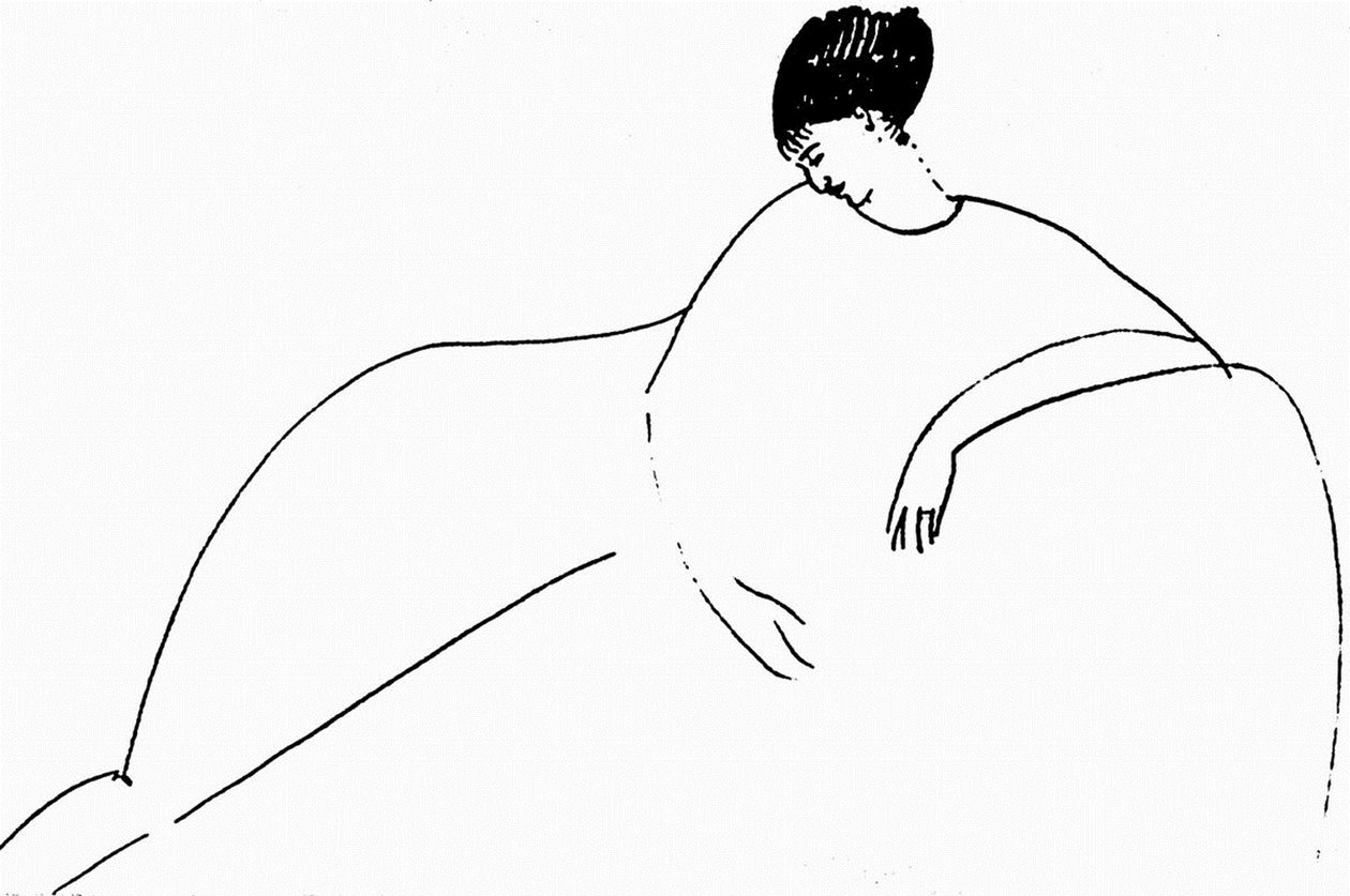 Anna Ekmatowa, autorstwa Amedeo Modigliani