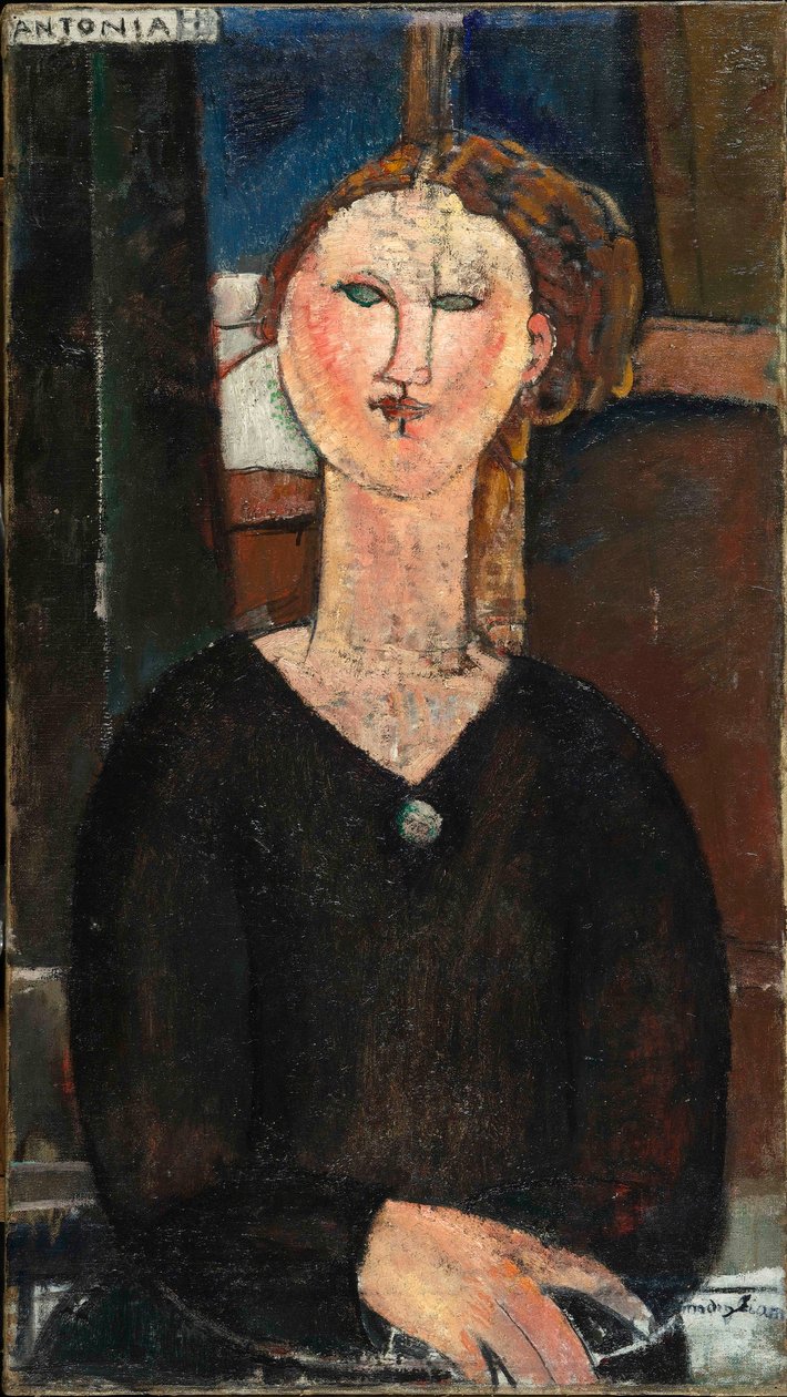 Antonia, 1915. autorstwa Amedeo Modigliani