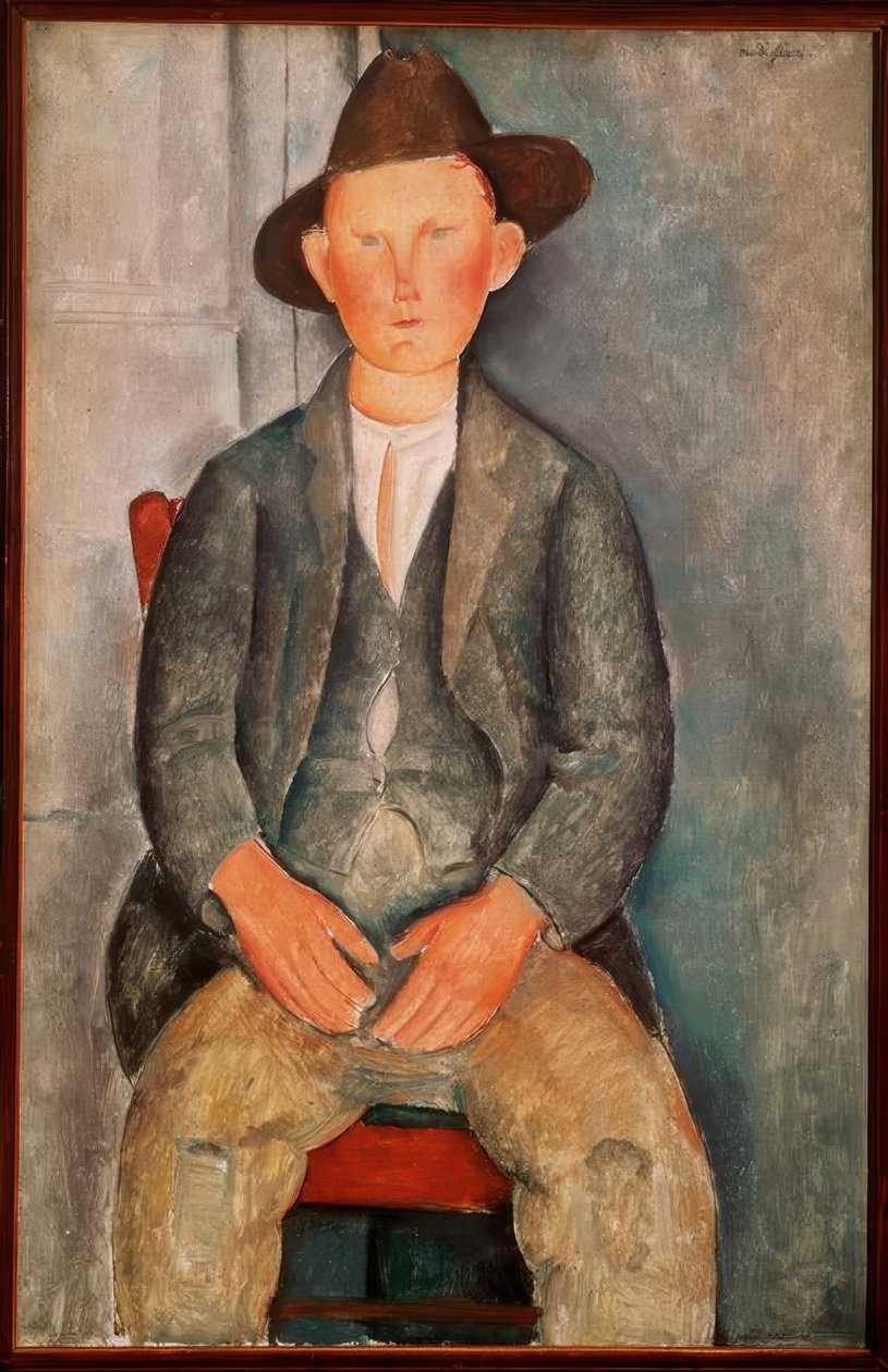 Chłopiec z farmy autorstwa Amedeo Modigliani