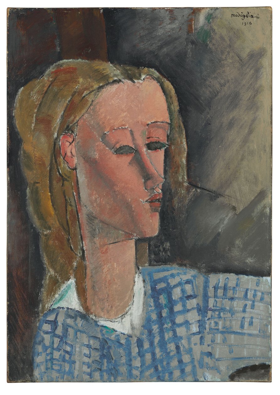 Beatrice Hastings, 1916 autorstwa Amedeo Modigliani