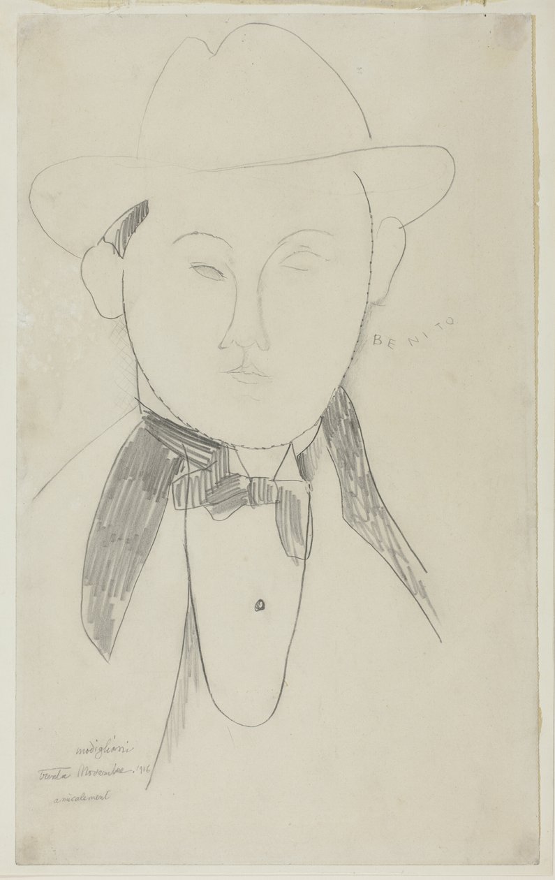 Benito autorstwa Amedeo Modigliani