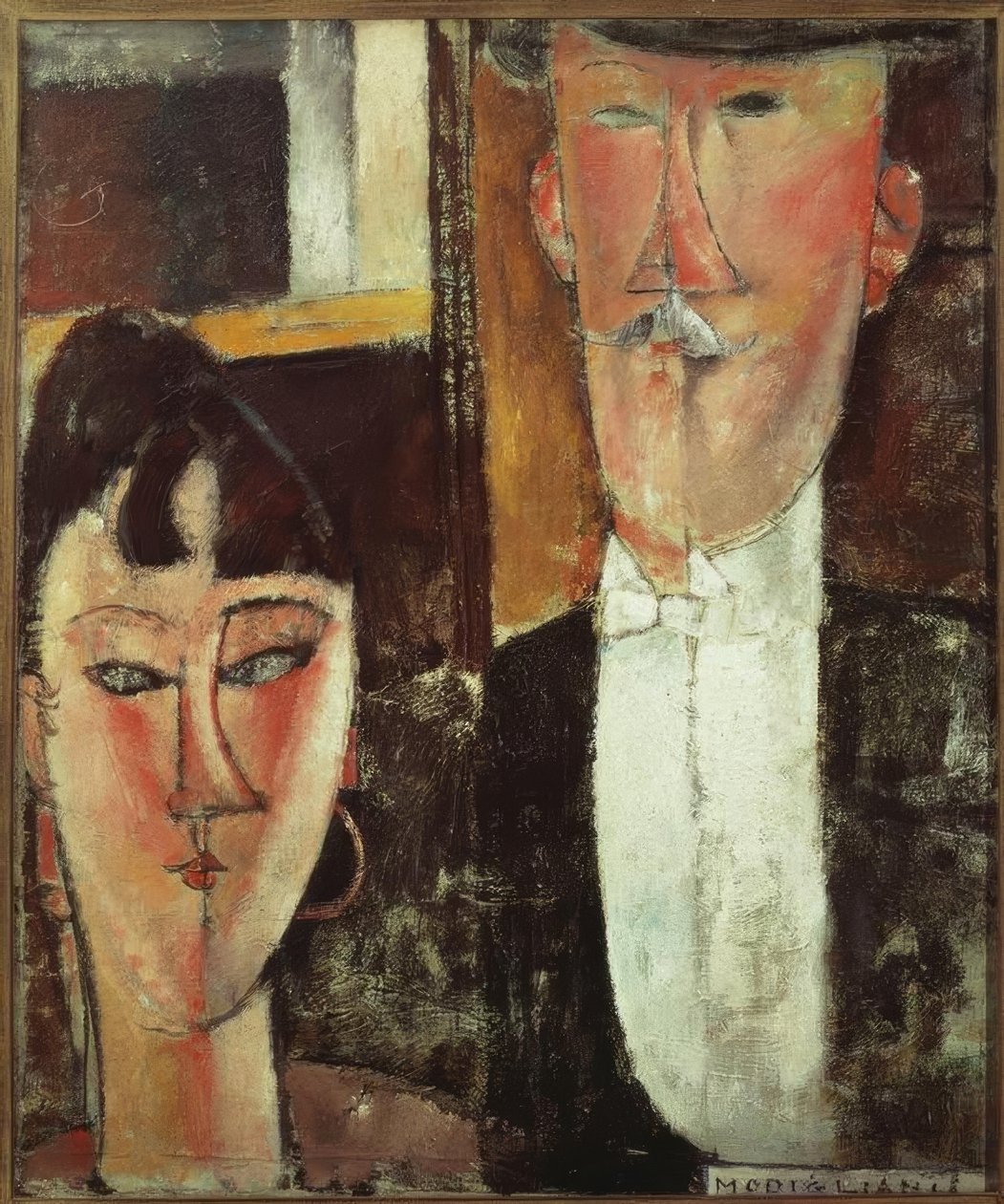 Panna Młoda i Pan Młody autorstwa Amedeo Modigliani