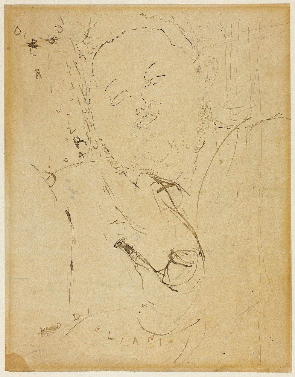 Diego Rivera autorstwa Amedeo Modigliani