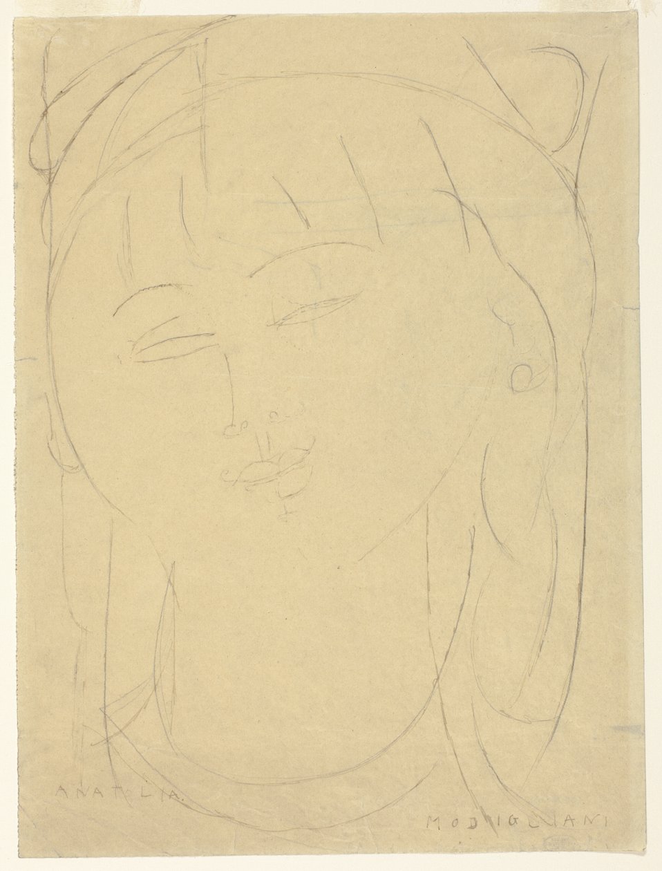 Szef Anatolii autorstwa Amedeo Modigliani